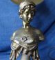 Regency / Victorian Bronze /brass Bust By French Artist Rene Marquet,  Now A Lamp Other Antique Decorative Arts photo 1
