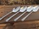 4 Holmes & Edwards Spring Garden Oval Soup Place Spoons Good Lota Flatware & Silverware photo 1