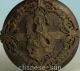 Asian Chinese Old Jade Inlay Copper Buddha Guanyin Statue Pendant Necklaces & Pendants photo 1