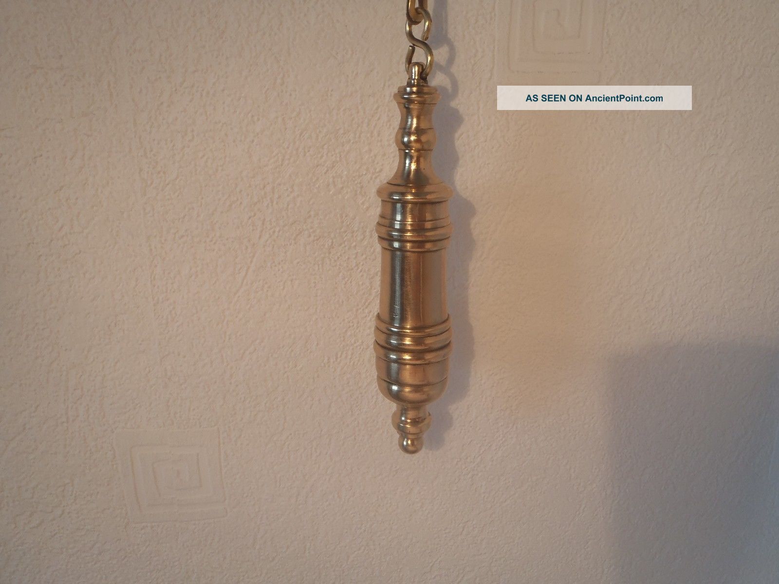 light pull HIGH LEVEL TOILET cistern BELL CURTAIN ENDS brass ANTIQUE old c1910 