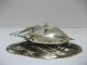 The Sailboat Of Sterling Silver Of Japan.  106g/ 3.  73oz.  A Japanese Antique. Other Antique Sterling Silver photo 9