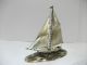 The Sailboat Of Sterling Silver Of Japan.  106g/ 3.  73oz.  A Japanese Antique. Other Antique Sterling Silver photo 1
