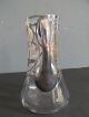 Antique Glass Pitcher With Sterling Silver Overlay Pitchers photo 4