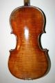 Old Antique 4/4 Italian? Violin Guadagnini Label Excl Playing Cond Grafted Neck String photo 3