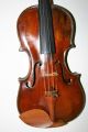 Old Antique 4/4 Italian? Violin Guadagnini Label Excl Playing Cond Grafted Neck String photo 6