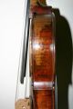 Old Antique 4/4 Italian? Violin Guadagnini Label Excl Playing Cond Grafted Neck String photo 8