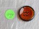 Vintage Glass Button Amber 236 - A Buttons photo 1
