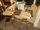 2 Vintage Mid - Century Cosco Chrome Swivel Stool & Flip Up Step Stool Chair Mid-Century Modernism photo 3