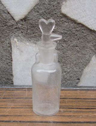 Antique German Size 1 Signed Tk Drop Opium Anaesthesia Medical Glass Bottle 20ml photo