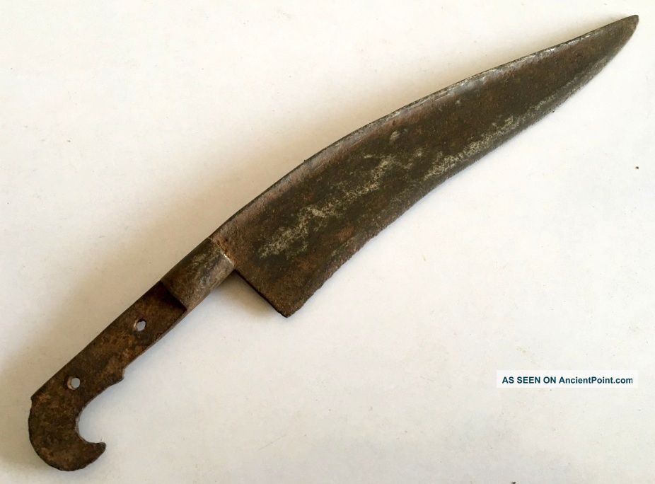 1800 ' S Antique Old Steel Hand Forged Dagger Churi Knife Sword Knives India photo