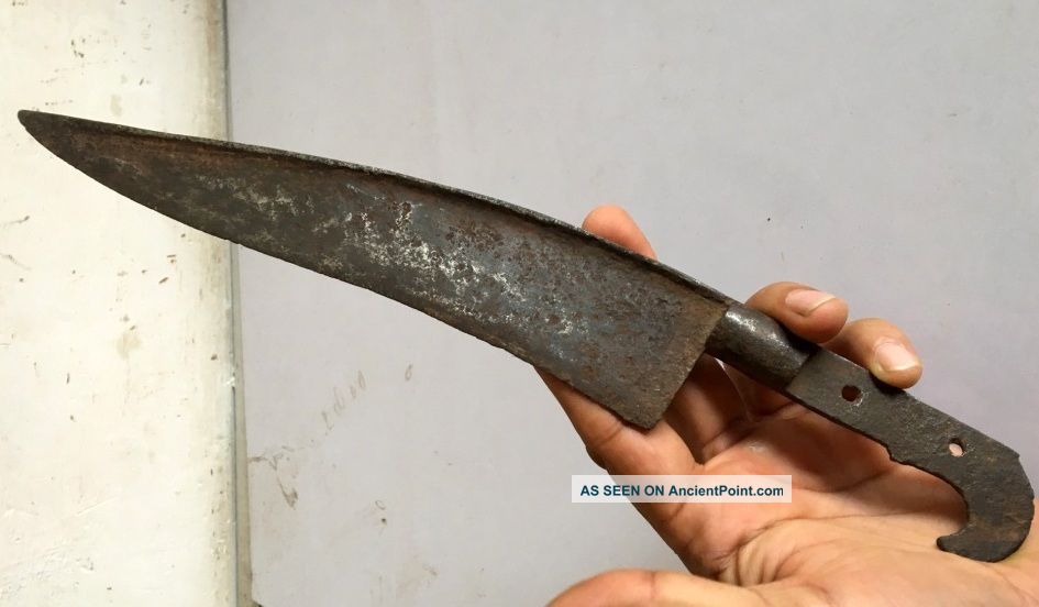1800 ' S Antique Old Steel Hand Forged Dagger Churi Knife Sword Knives