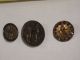 Estate Found Antique,  3 Pictorial Button 1 Man & Woman 2 Men From Collector Buttons photo 2