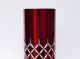 Conrah Cristillium - Ex - Large 25.  5cm Vase - Red - Mid Century Modern Design Mid-Century Modernism photo 2
