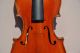 Old French Violin Stradivarius Model String photo 5