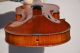 Old French Violin Stradivarius Model String photo 6