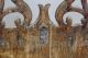 Great 18th C Pa German Scrolled And Carved Crest Wood Spoon Rack In Old Surface Primitives photo 9