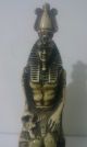 Ancient Egyptian Statue Of King Ramses Ii Sitting Holding Ankh Egyptian photo 6