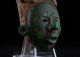 Stunning Pre Columbian Mayan Mosaic Stone King Face Maskette Antique Statue The Americas photo 1