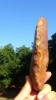 900 Gram Flint Stone Large Hand Axe Tool Neanderthal Neolithic & Paleolithic photo 3