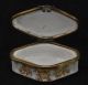 Antique 18th Century French Faience Yellow Snuff Box Olerys & Laugier Boxes photo 1