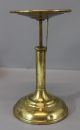 Rare Antique 1878 Brass L.  E.  Browns Apothecary Pharmacy Postal Candlestick Scale Scales photo 2