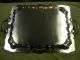 Large Sheridan Silver Plated Butler Tray 1950 ' S Platters & Trays photo 3