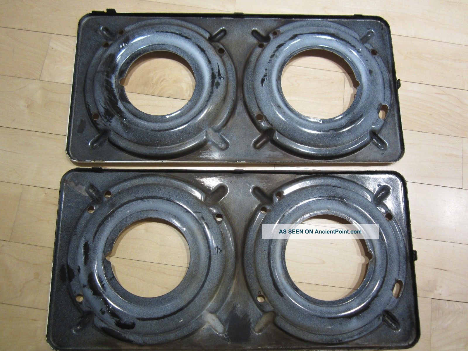 Vintage Roper Gas Stove Cook Top Panels