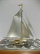 The Sailboat Of Silver985 Of Japan.  102g/ 3.  59oz.  Takehiko ' S Work. Other Antique Sterling Silver photo 6