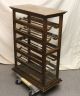 Antique Oak Country Store Display Ribbon Cabinet Display Cases photo 5