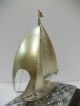 The Sailboat Of Silver Of The Most Wonderful Japan.  80g/ 2.  82.  Japanese Antique Other Antique Sterling Silver photo 9
