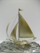 The Sailboat Of Silver Of The Most Wonderful Japan.  80g/ 2.  82.  Japanese Antique Other Antique Sterling Silver photo 4
