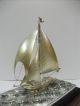 The Sailboat Of Silver Of The Most Wonderful Japan.  80g/ 2.  82.  Japanese Antique Other Antique Sterling Silver photo 5