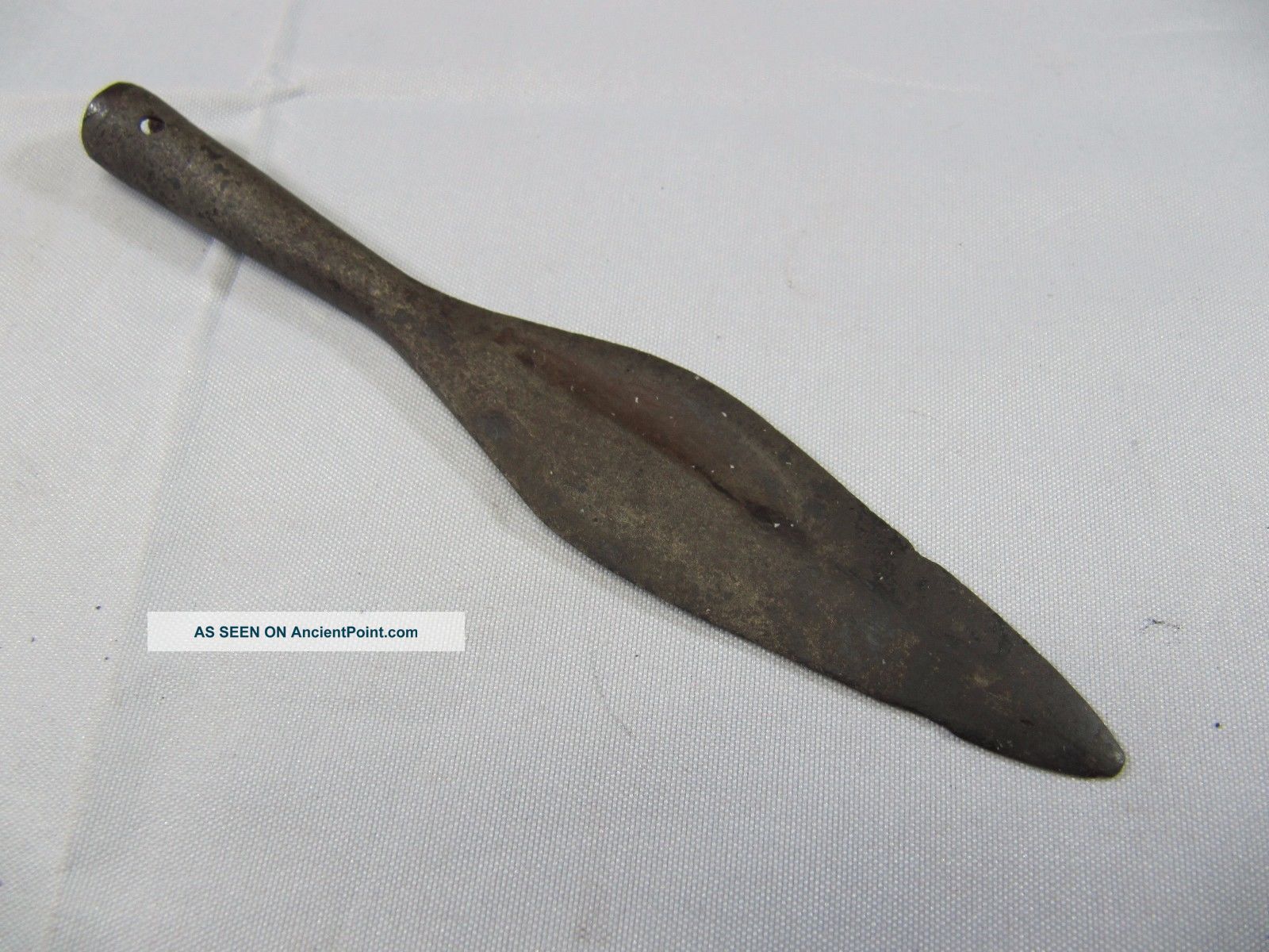 Ancient Viking Iron Long Spearhead 7th - 8th Century - 5 