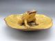 China Ceramic Bowl Hand - Carved Flower & Golden Cicada T83 Other Antiquities photo 6