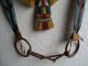 Antique Crow Beaded Headstall With Iron Bit Native American photo 7
