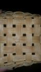 Handmade Split Oak Basket From Virginia Signed S.  Rembish Primitives photo 3