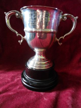 1911 Keswick Agricultural Show Silver Trophy - Cumberland - Best Cows photo
