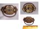 Antique Arts Crafts - Eastlake Drawer Pulls 3pc Ornate Brass Solid Usable Usa Drawer Pulls photo 1