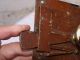 2 Antique Reclaimed Brass Door Handles Knobs Pulls In Old Metal Lock Door Knobs & Handles photo 4
