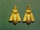 Roman/sassanian Gold Bee Amulet Circa 224 - 642 Ad. Near Eastern photo 1