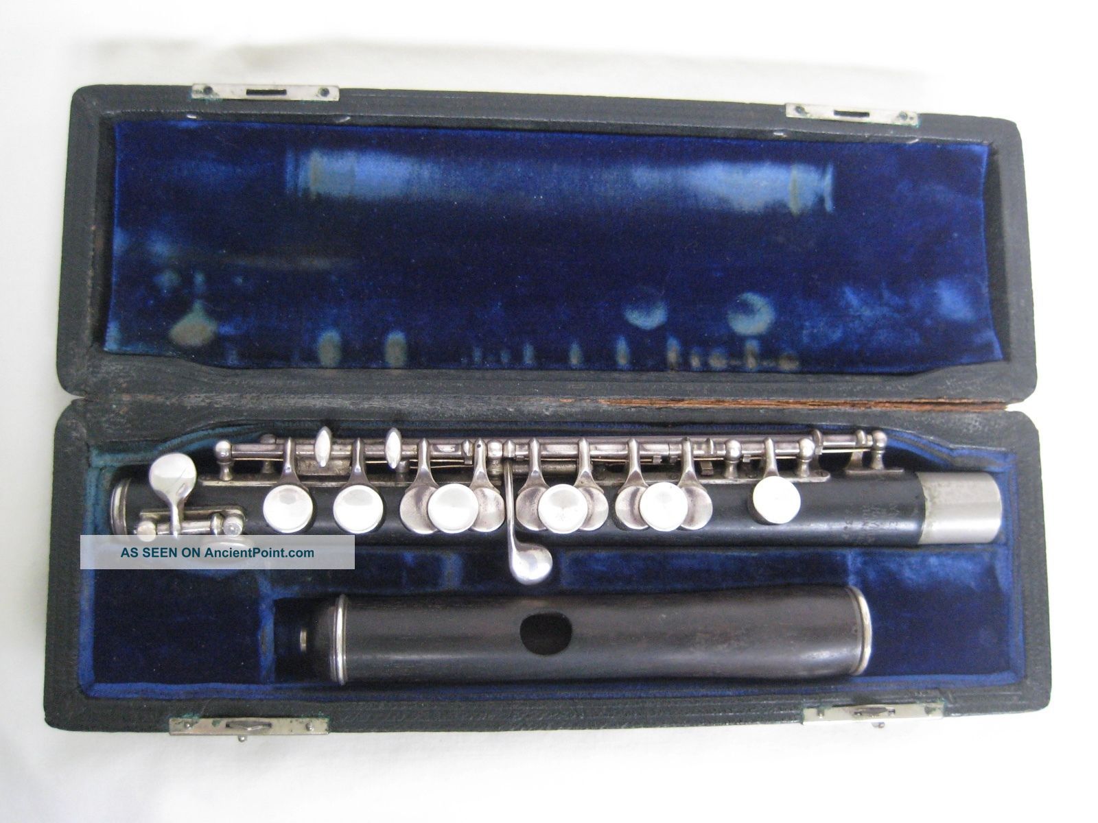 Old Wm.  S.  Haynes Co Piccolo Flut Wind photo