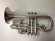 Antique Lyon & Healy Solo Silver And Gold Cornet C.  1890 Brass photo 1