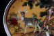 Chinese Porcelain Hand - Painted Deer Plate W Qianlong Mark Plates photo 2