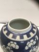 Antique Chinese Porcelain Prunus Pattern Ginger Jar - Lid & Cork Stopper Porcelain photo 6