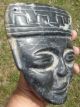 Stone Mask: Yucatan,  Mid - 19th Century Discovery Latin American photo 3