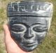 Stone Mask: Yucatan,  Mid - 19th Century Discovery Latin American photo 7