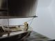 Large Signed Japanese 2masted Sterling Silver Takehiko Boat Ship Japan 200 Grams Other Antique Sterling Silver photo 7