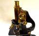 1929 E.  Leitz Wetzlar Brass Microscope W/matched Case,  Mechanical Stage Microscopes & Lab Equipment photo 4