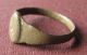 Antique Bronze Ring 19th To Early 20th Century Sz: 4 1/4 Us 15mm 11446 Roman photo 1