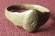 Antique Bronze Ring 19th To Early 20th Century Sz: 4 1/4 Us 15mm 11446 Roman photo 2